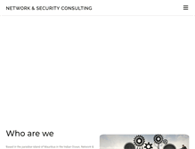 Tablet Screenshot of nsc-ltd.com